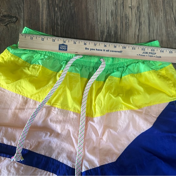 Nike FLIGHT series retro Colorblock swim trunks MENS L fully lined shorts - Picture 6 of 9